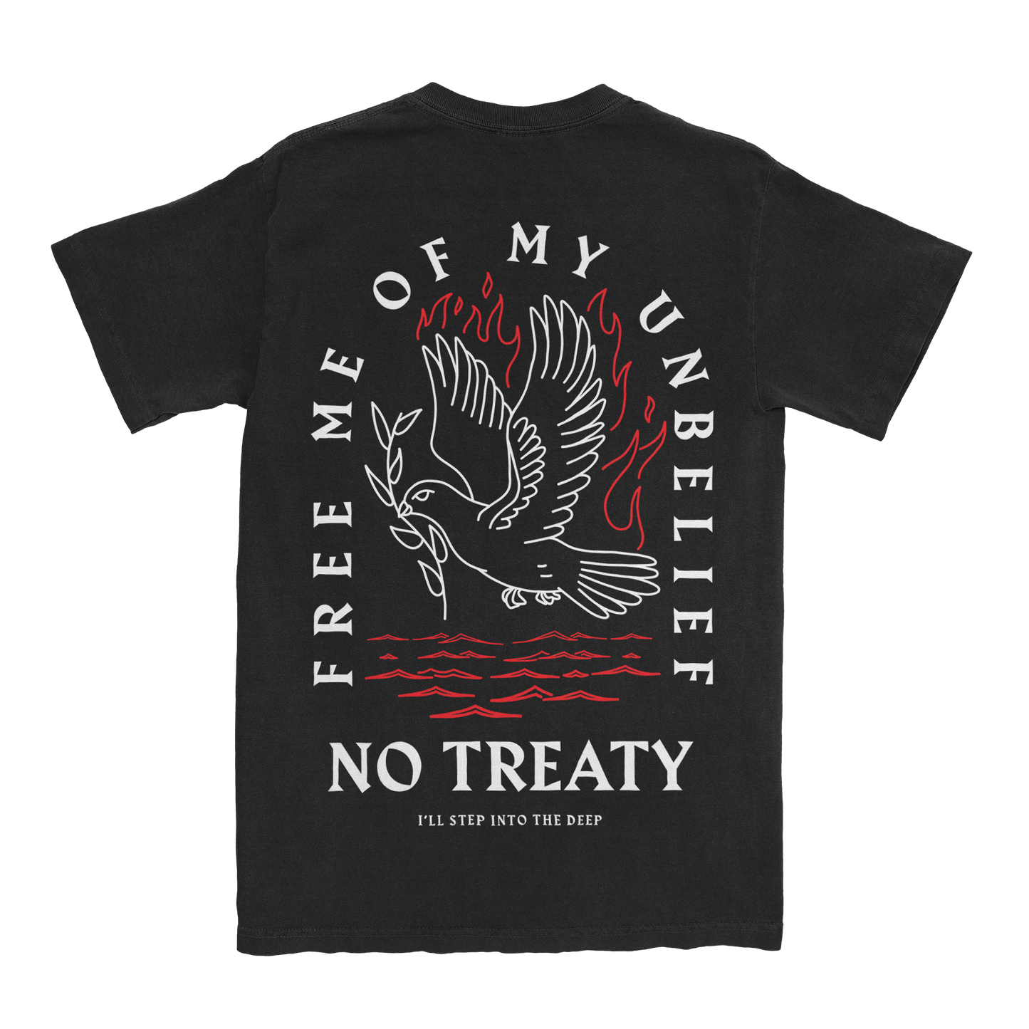 NO TREATY Deep T-Shirt