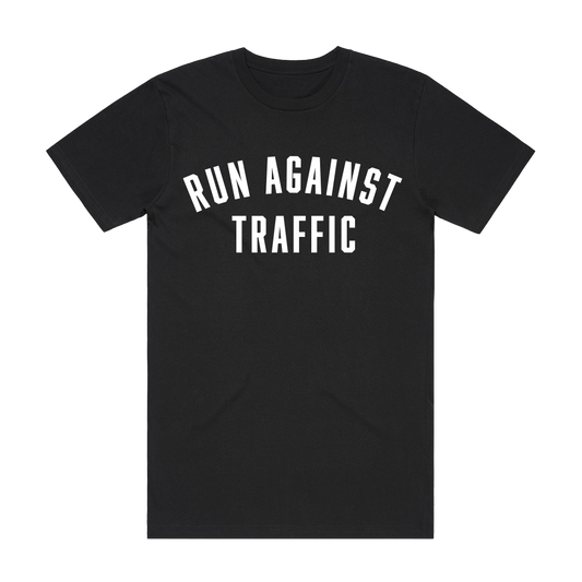 Run Against Traffic - Varsity T-Shirt