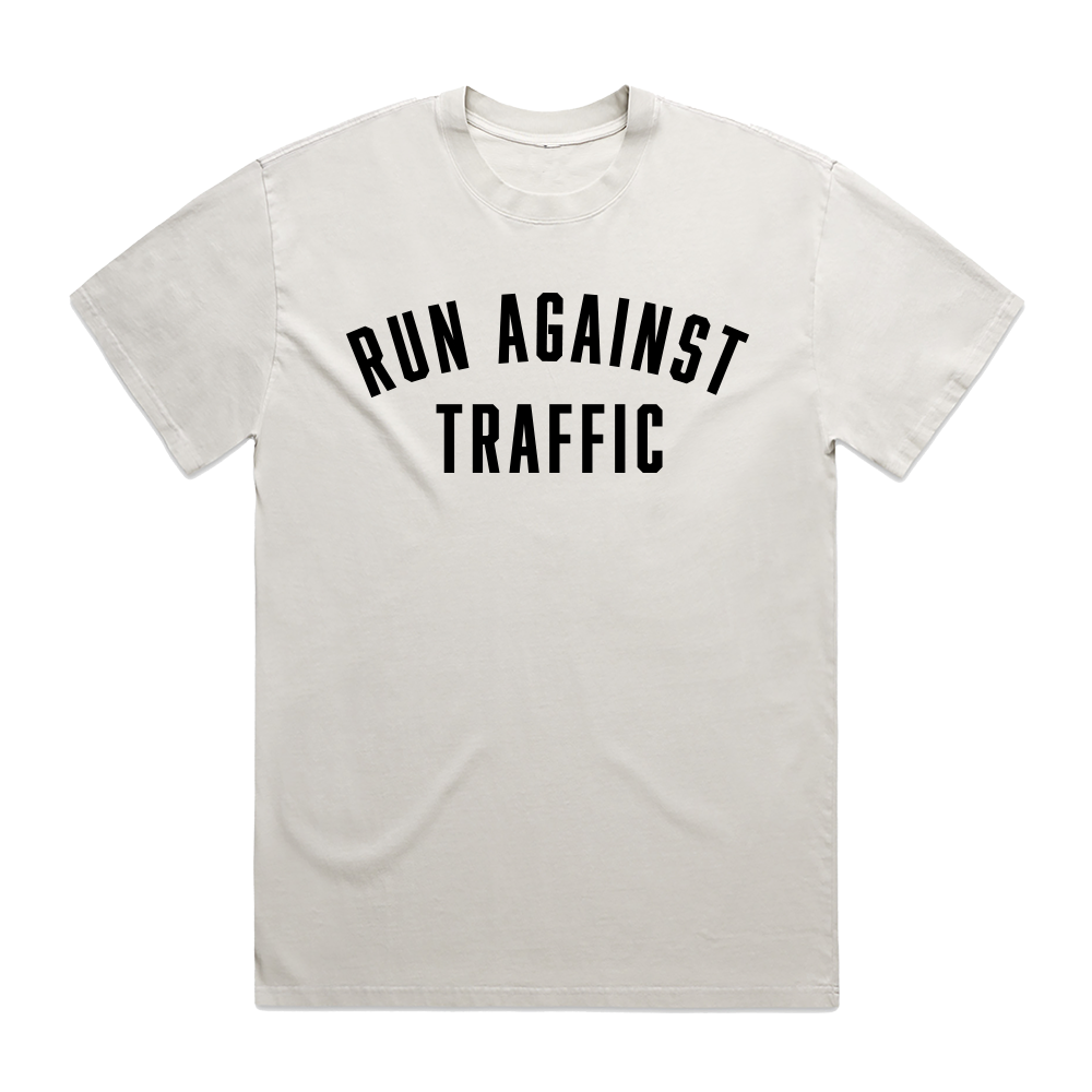 Run Against Traffic - Varsity T-Shirt