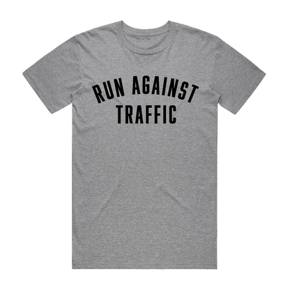 Run Against Traffic - Varsity T-Shirt